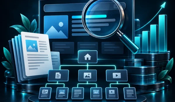 خدمات سئو سایت؛ بررسی فنی، ساختار صفحات، محتوای مفید و تحلیل جست‌وجو