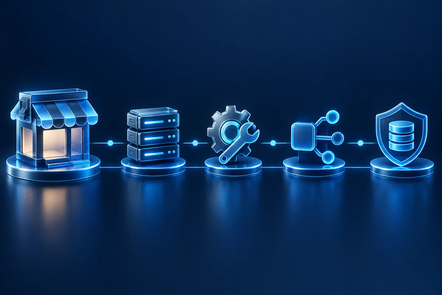 اجزای هزینه مالکیت فروشگاه اینترنتی؛ راهاندازی، هاست، نگهداری، اتصال و پشتیبانگیری